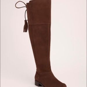 Suede Over The Knee Boots (Wide Width/Wide Calf)